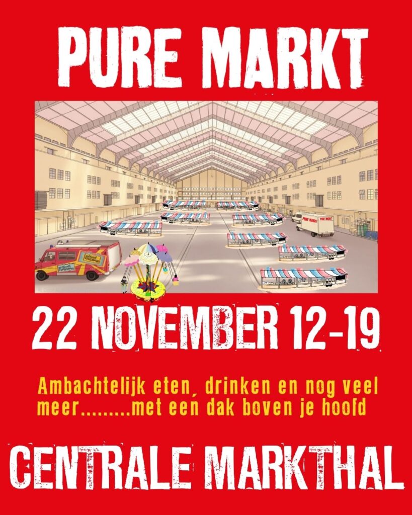 Pure Markt komt naar de Centrale Markthal